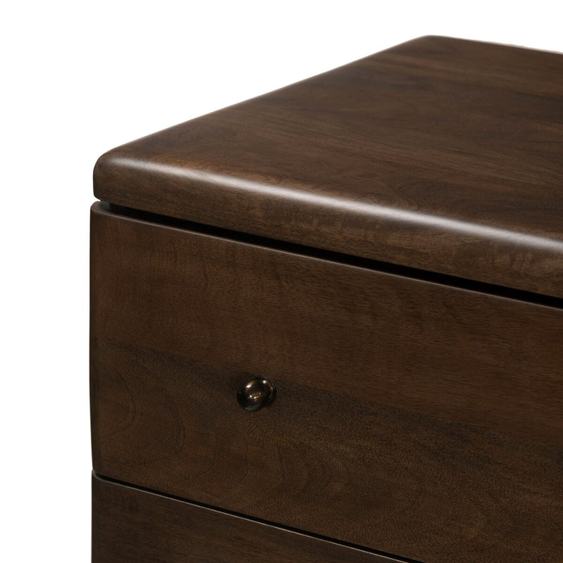 Eldrin 6 Drawer Dresser - Warm Brown Mango