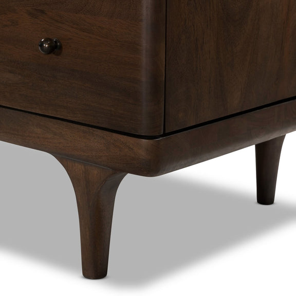 Eldrin 6 Drawer Dresser - Warm Brown Mango
