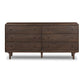 Eldrin 6 Drawer Dresser - Warm Brown Mango