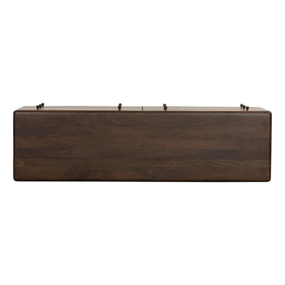 Eldrin 6 Drawer Dresser - Warm Brown Mango