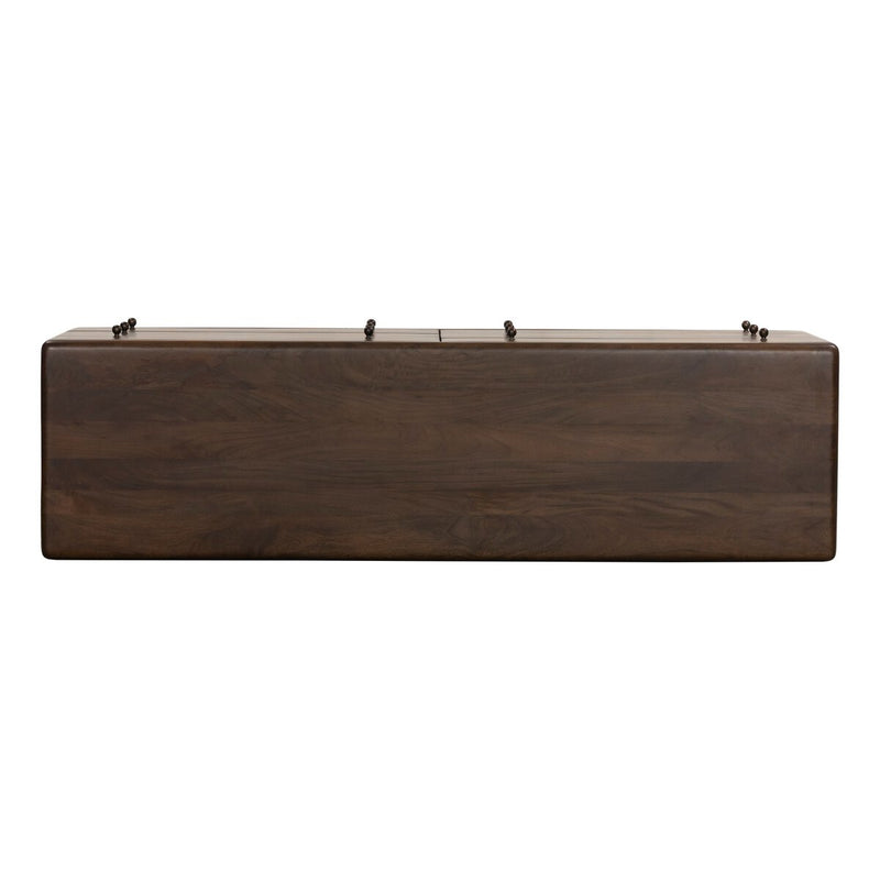 Eldrin 6 Drawer Dresser - Warm Brown Mango