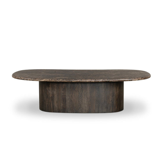 Tori Coffee Table - Brown Marble