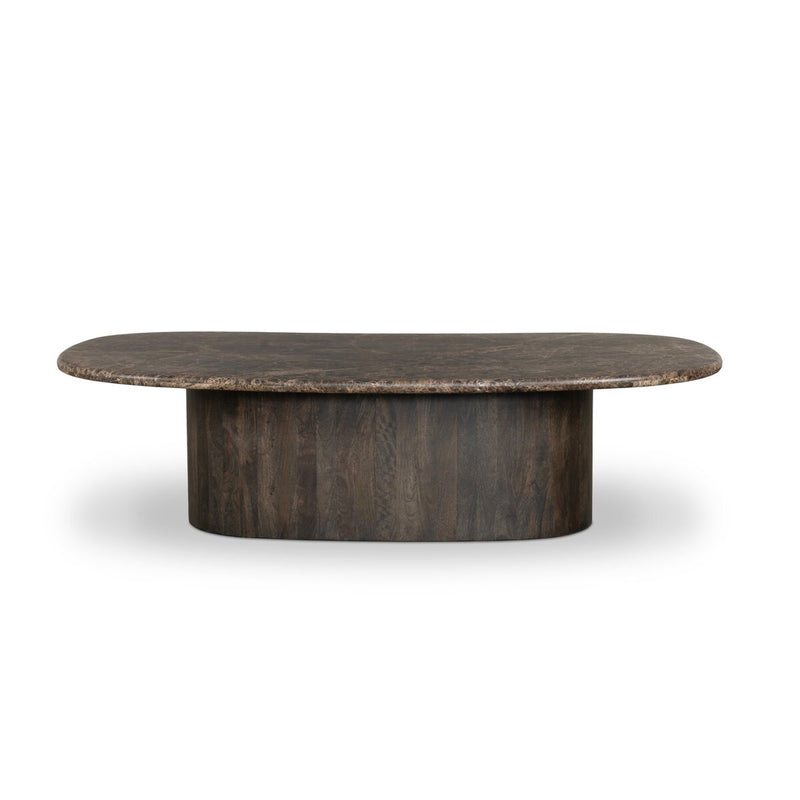 Tori Coffee Table - Brown Marble