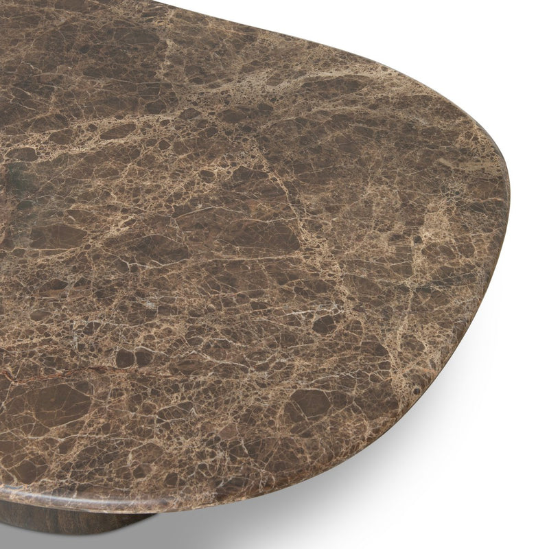 Tori Coffee Table - Brown Marble