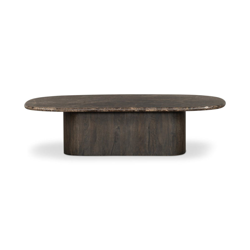 Tori Coffee Table - Brown Marble