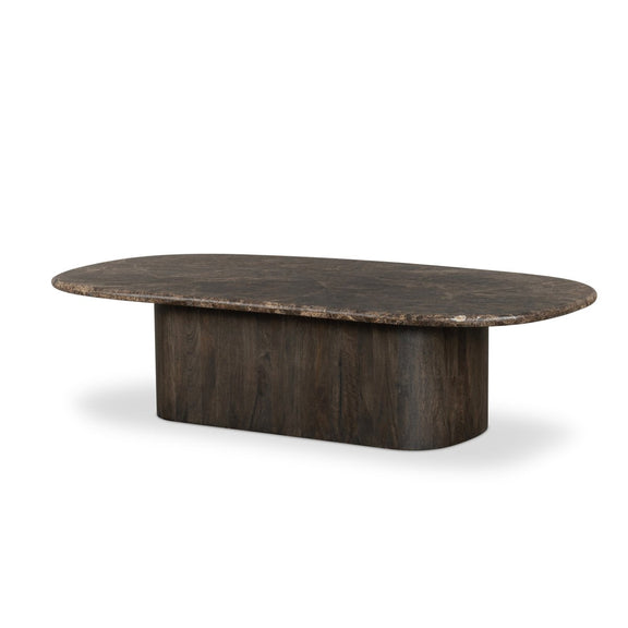 Tori Coffee Table - Brown Marble