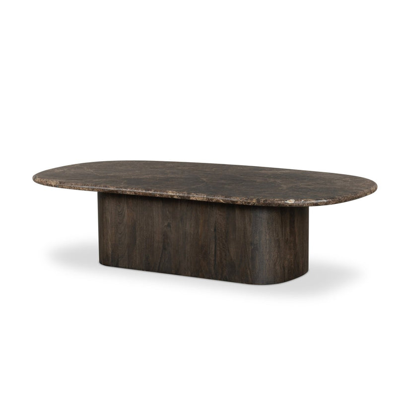 Tori Coffee Table - Brown Marble