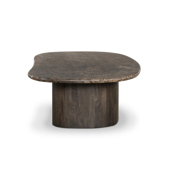 Tori Coffee Table - Brown Marble