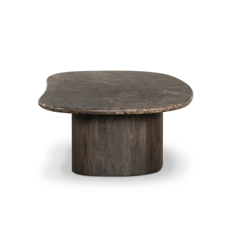 Tori Coffee Table - Brown Marble