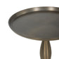 Arden End Table - Dark Aluminum