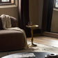 Arden End Table - Dark Aluminum