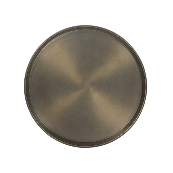 Arden End Table - Dark Aluminum