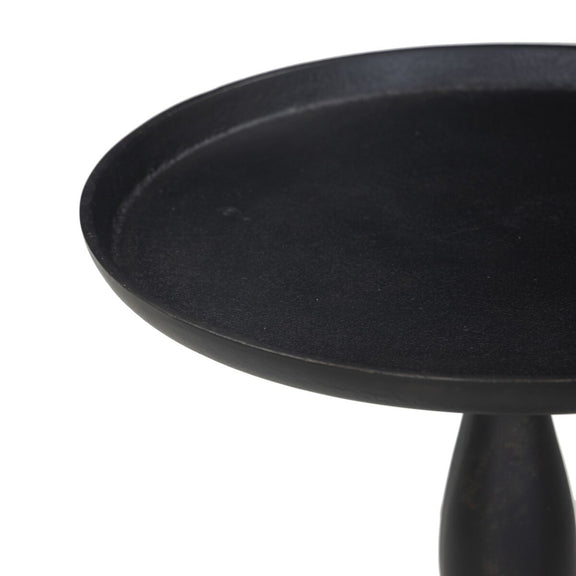 Arden End Table - Black Antique
