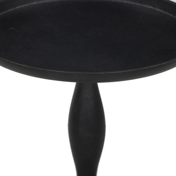 Arden End Table - Black Antique