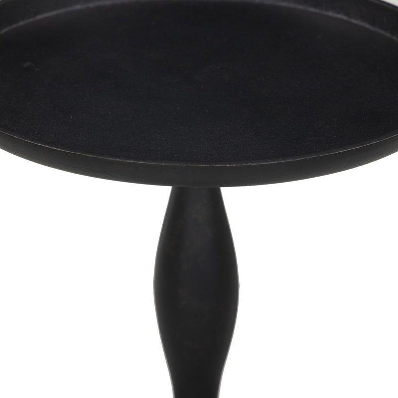Arden End Table - Black Antique