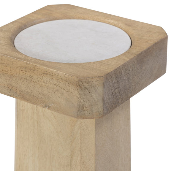 Rumi End Table - Light Natural Mango