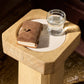Rumi End Table - Light Natural Mango