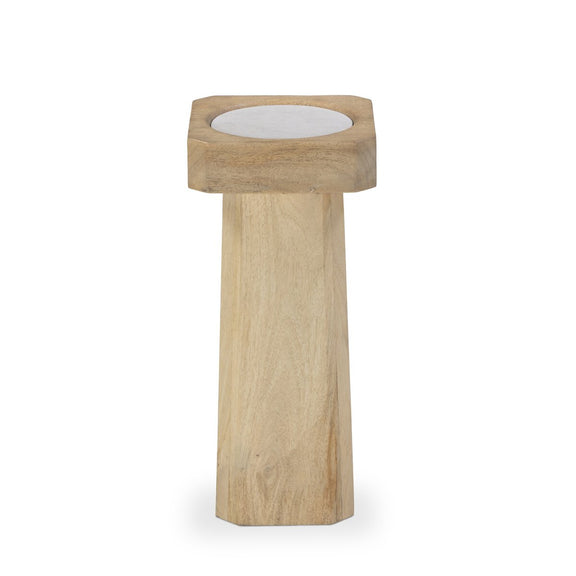 Rumi End Table - Light Natural Mango