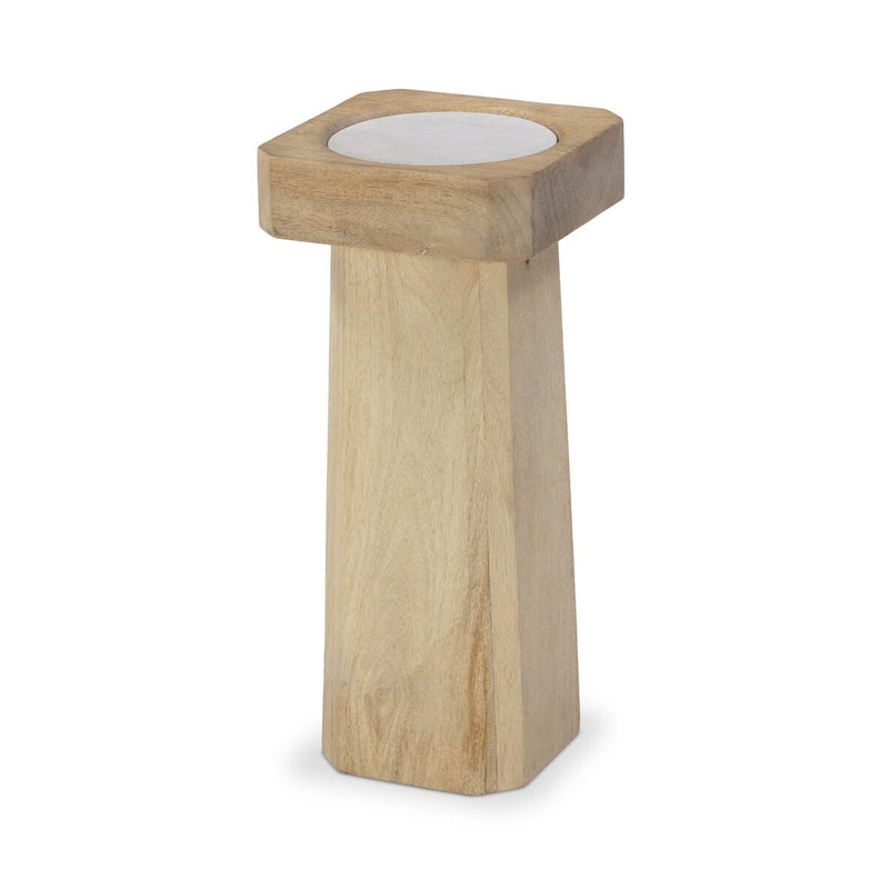 Rumi End Table - Light Natural Mango