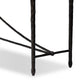 Jade Console Table - Textured Bronze