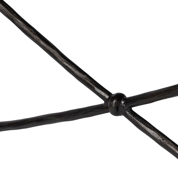 Jade Console Table - Textured Bronze