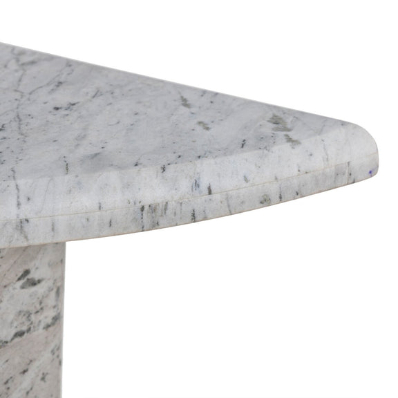 Kai Console Table - Light Grey Onyx