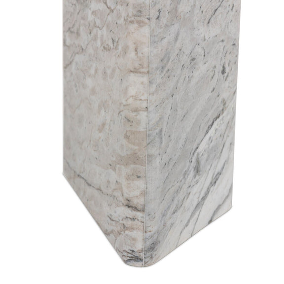 Kai Console Table - Light Grey Onyx