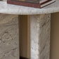Kai Console Table - Light Grey Onyx