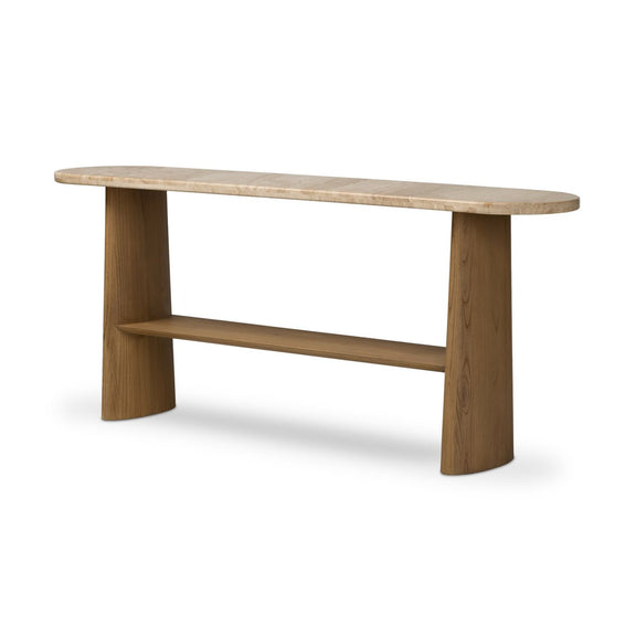 Terry Console Table - Sand Marble