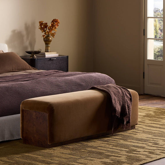 Samsoe Accent Bench - Surrey Ochre