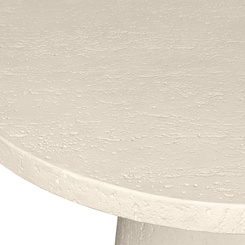 Varda Outdoor Bar + Counter Table - Coarse Ivory Concrete