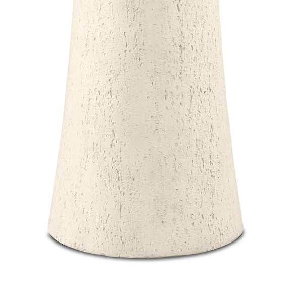 Varda Outdoor Bar + Counter Table - Coarse Ivory Concrete