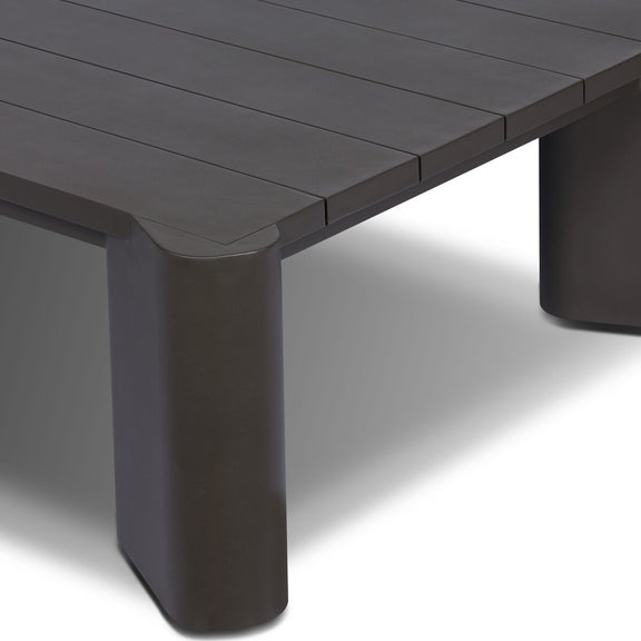 Soho Outdoor Metal Coffee Table - Bronze