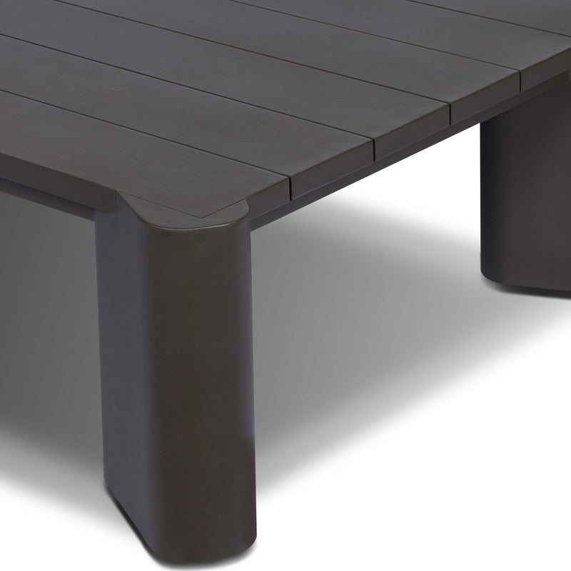 Soho Outdoor Metal Coffee Table - Bronze