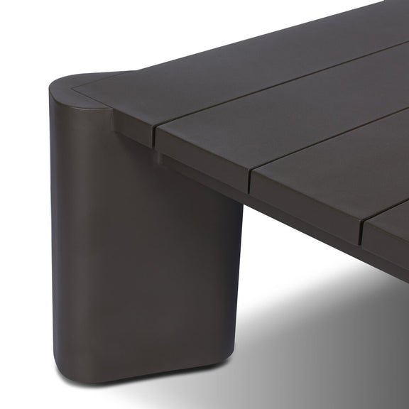 Soho Outdoor Metal Coffee Table - Bronze