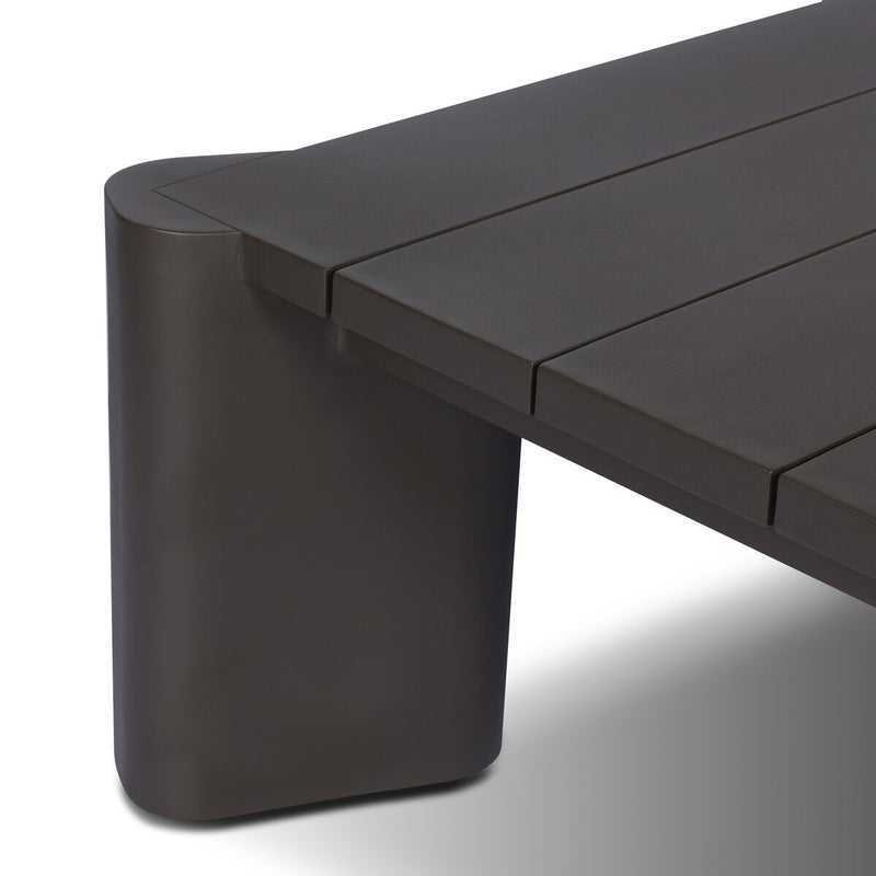 Soho Outdoor Metal Coffee Table - Bronze