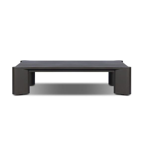 Soho Outdoor Metal Coffee Table - Bronze