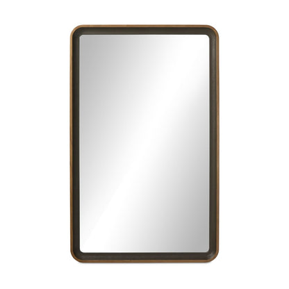Arno Grand Floor Mirror - Amber Sungkai Solid