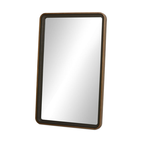 Arno Grand Floor Mirror - Amber Sungkai Solid