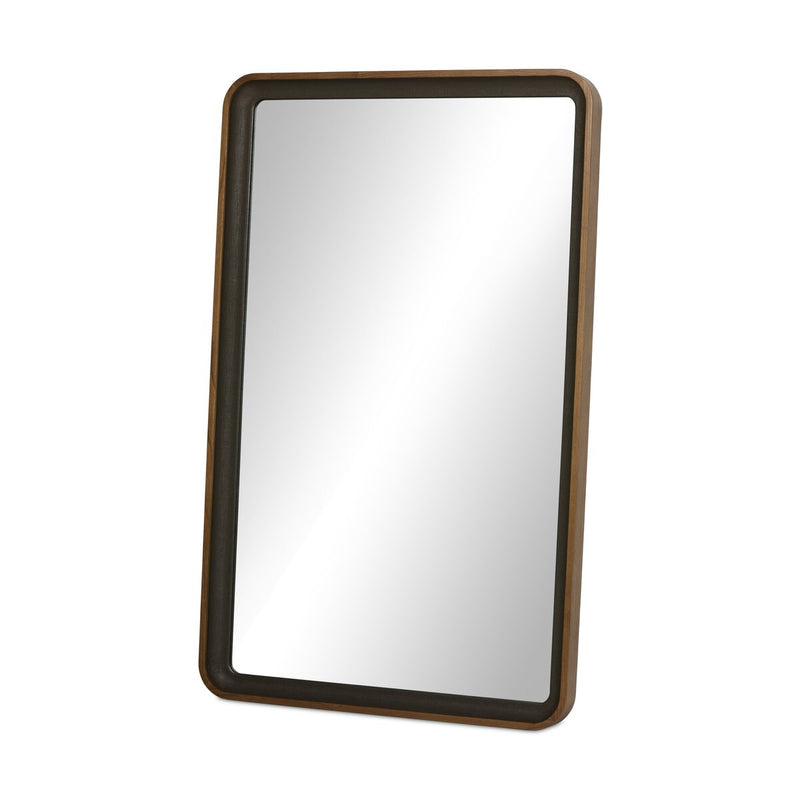 Arno Grand Floor Mirror - Amber Sungkai Solid