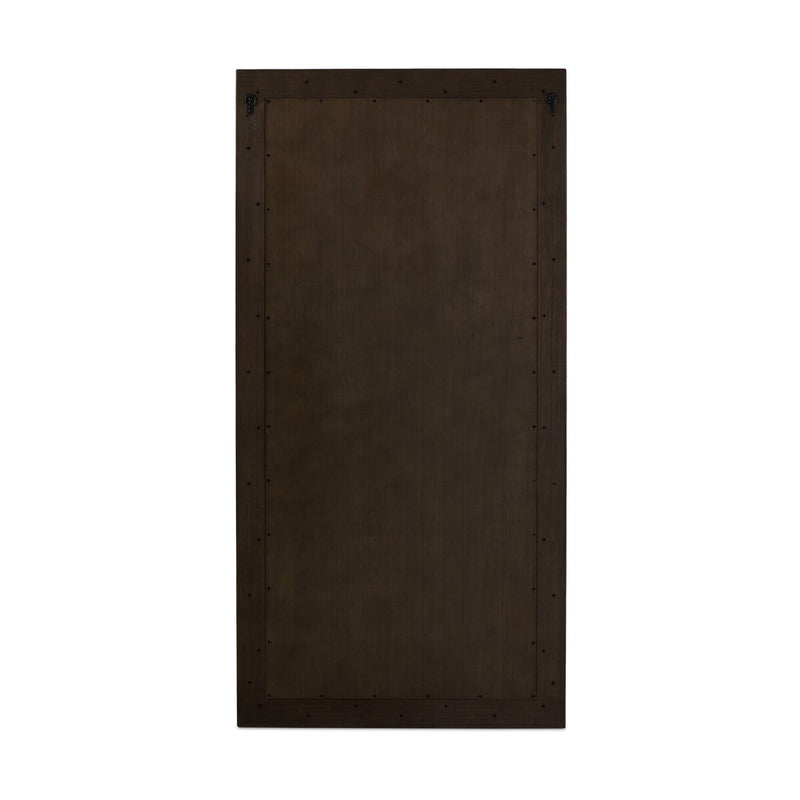 Velaz Floor Mirror - Warm Oak Veneer
