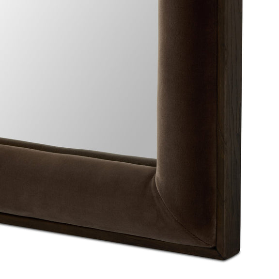 Velaz Floor Mirror - Warm Oak Veneer