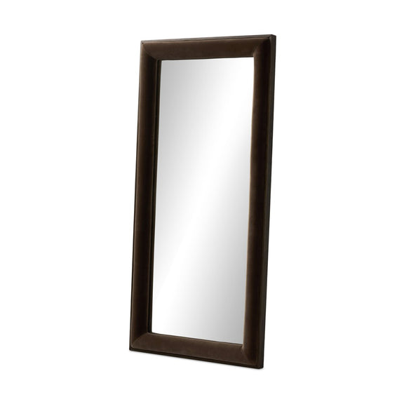 Velaz Floor Mirror - Warm Oak Veneer