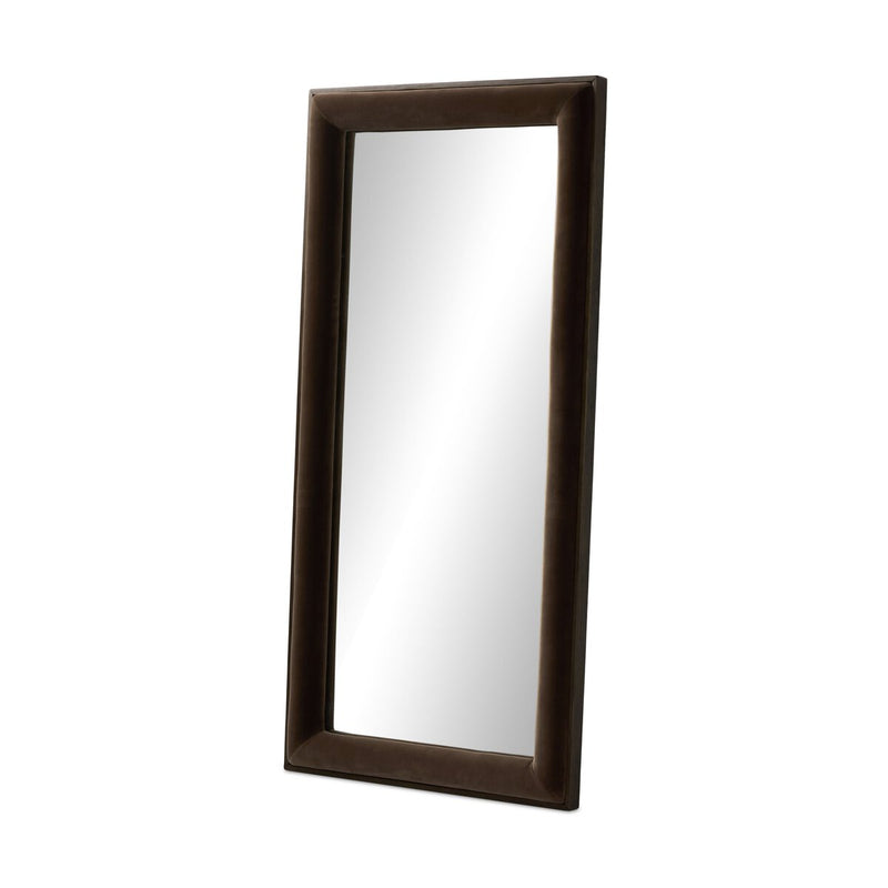 Velaz Floor Mirror - Warm Oak Veneer