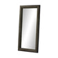 Velaz Floor Mirror - Distressed Black Oak Veneer