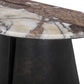 Valentina End Table - Textured Smoke And Russet