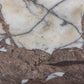 Valentina End Table - Textured Smoke And Russet
