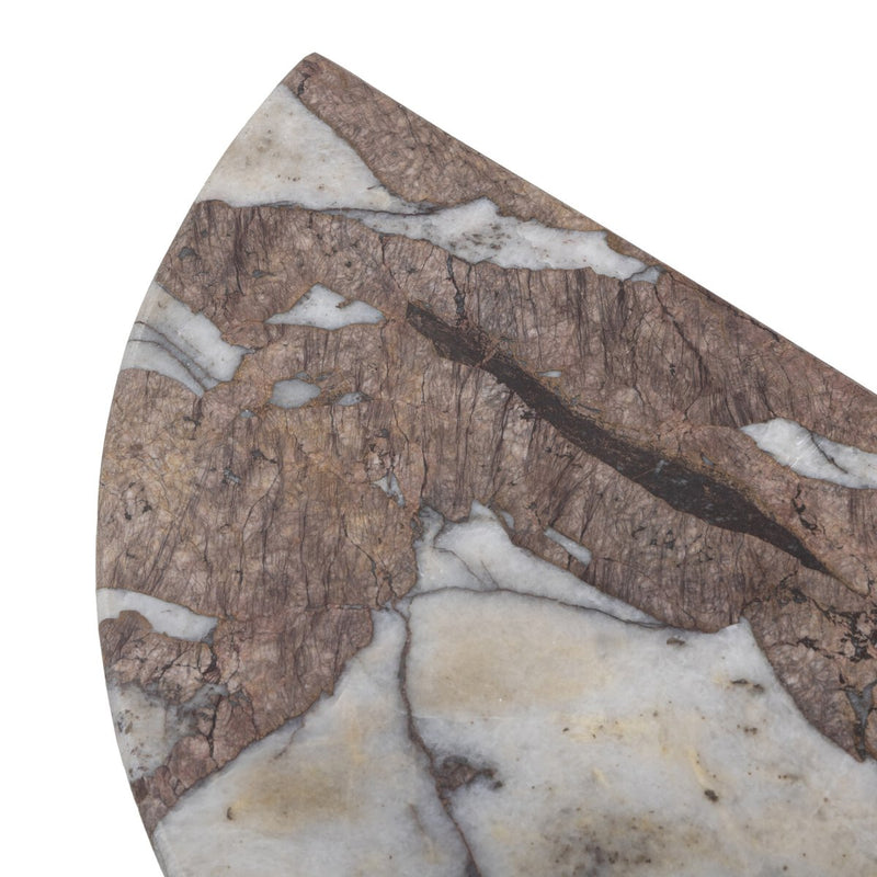 Valentina End Table - Textured Smoke And Russet