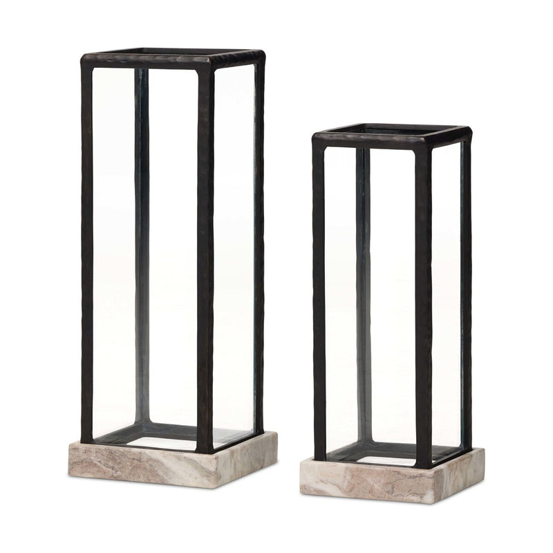 Orlin Outdoor Lantern Set