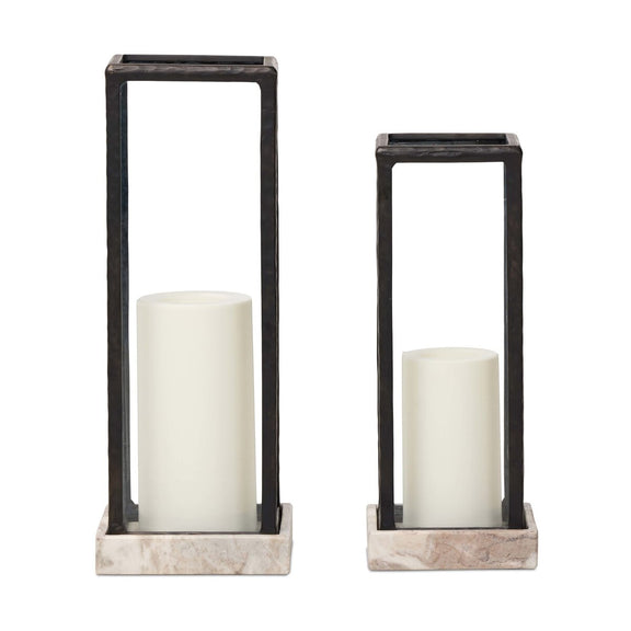 Orlin Outdoor Lantern Set